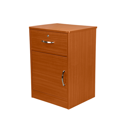 One Door / One Drawer Nightstand, Cherry, 1pc/cs