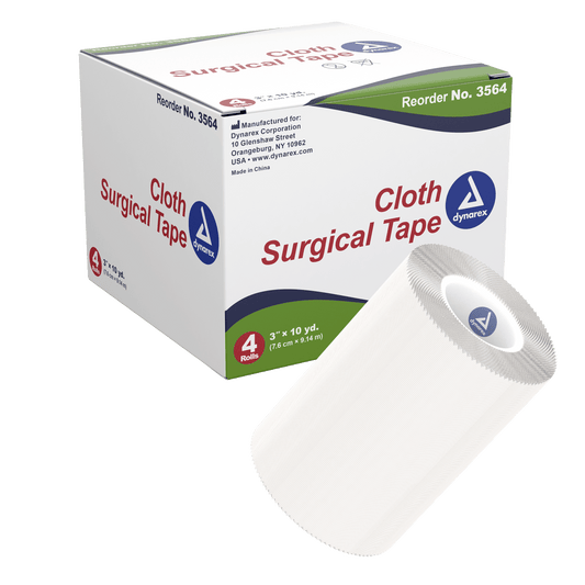 Cloth Surgical Tape, 3" x 10 yd, Case (3564)