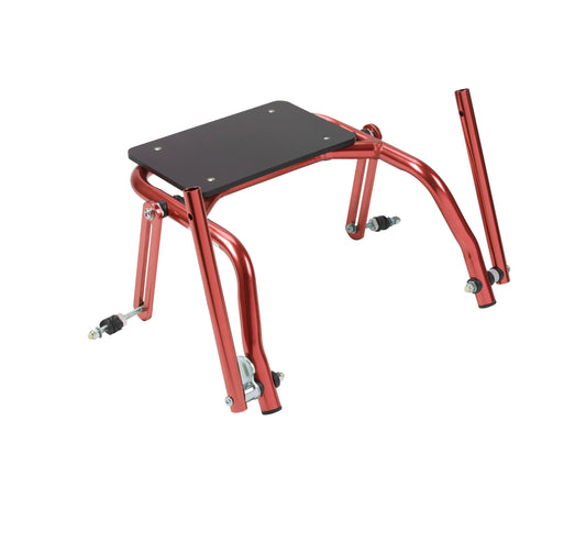 Inspired by Drive Nimbo 2G Walker Seat Only Small Castle Red medical supply