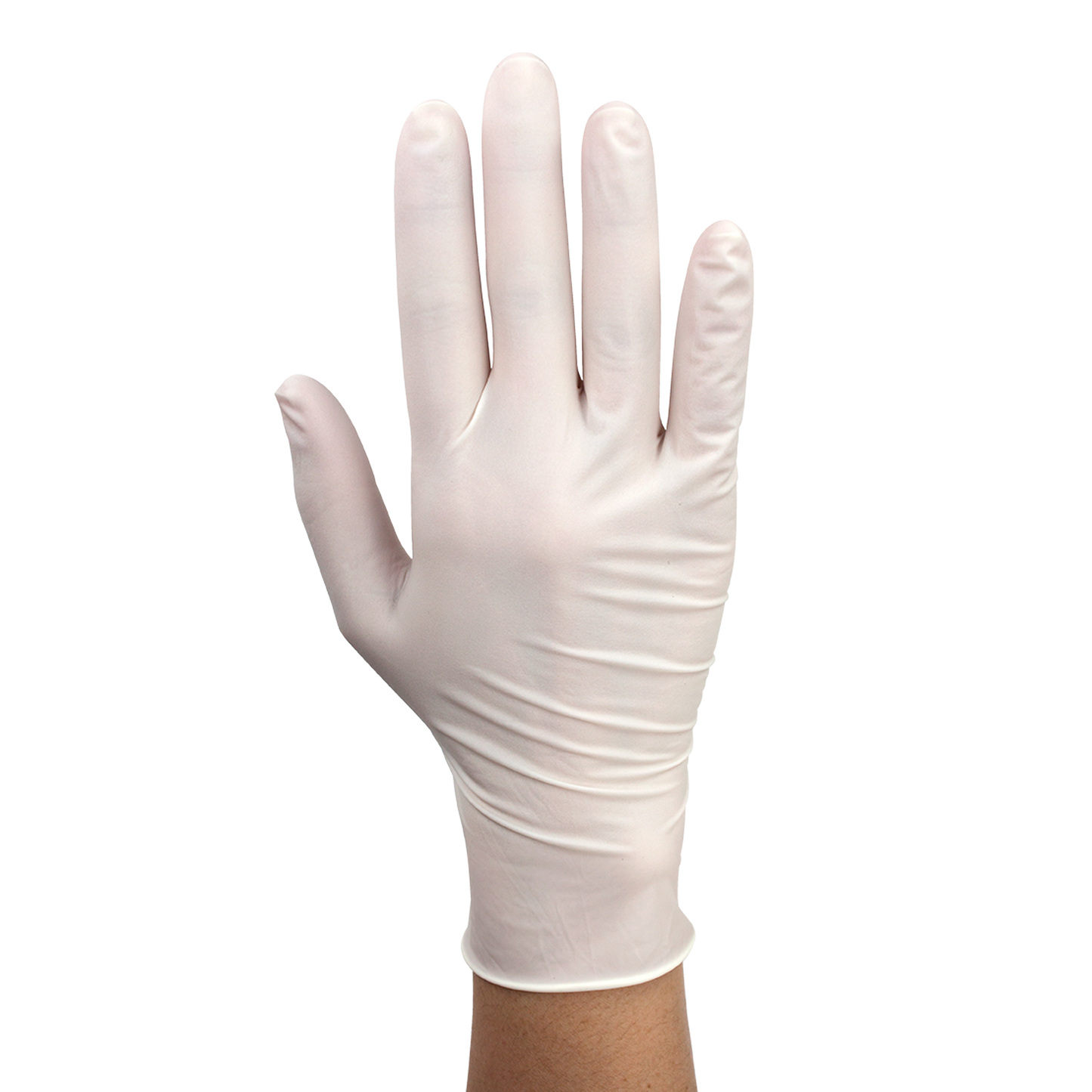 Sensi Grip Latex Exam Gloves, X-Small, Powder-Free, 10/100/cs