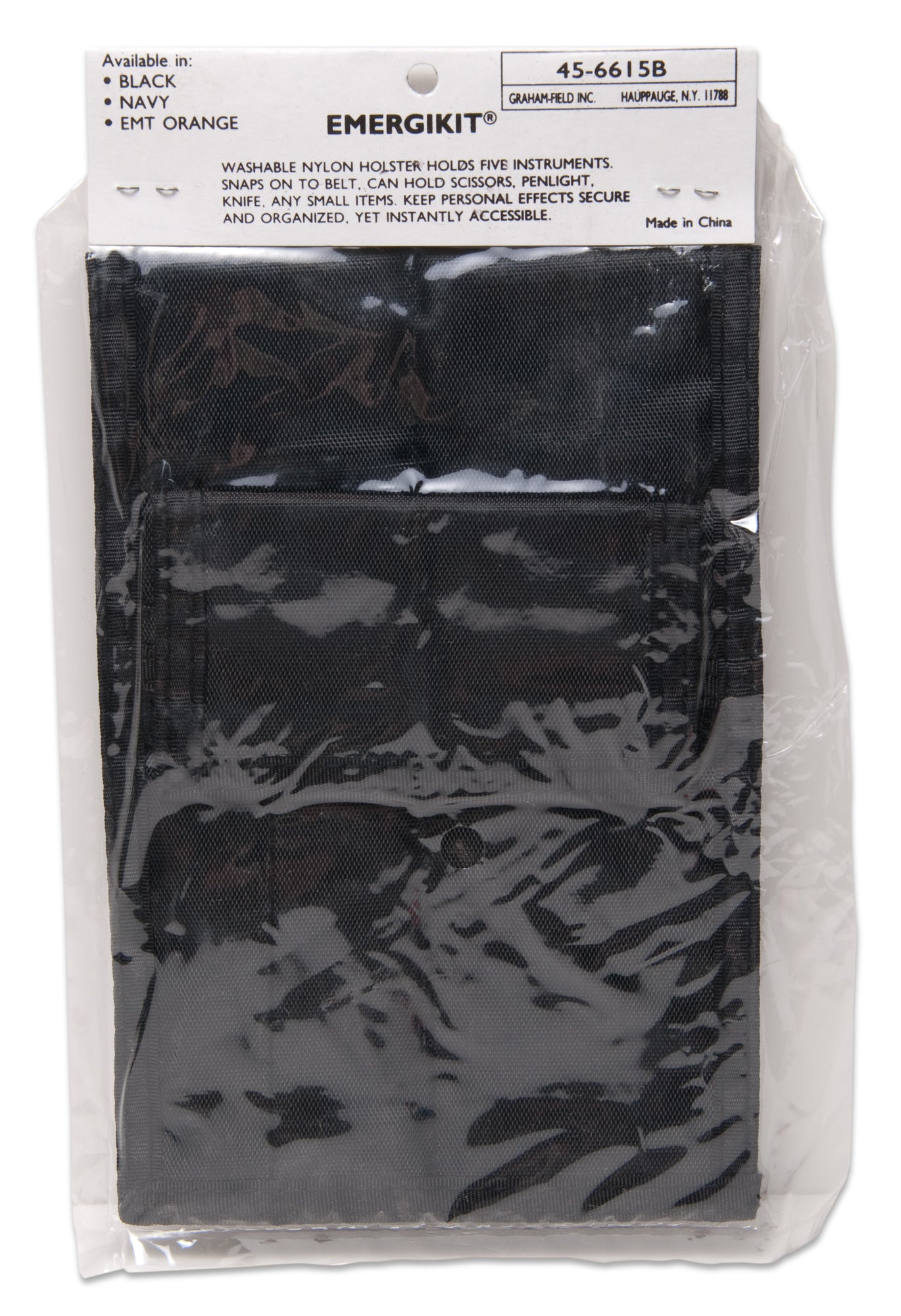 Graham Field Holster Emt Black Grafco medical supply