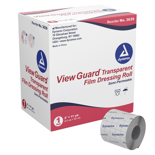 View Guard Transparent Film Dressing Roll, 2" x 11 yd, 12/cs