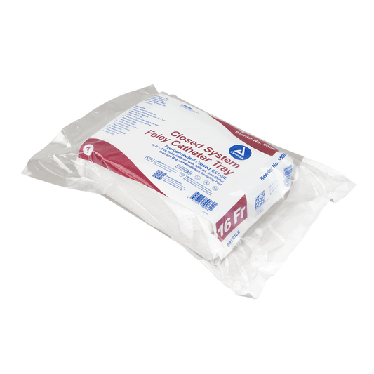 Closed Circuit / Closed System Foley Catheter Tray, 16 Fr, Case (5006)