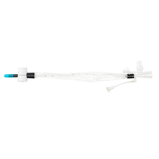 Closed Suction Tracheal Catheter w/ Double Swivel Elbow, 10 Fr, Case (31010)