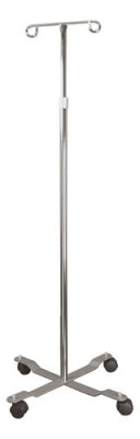 Graham Field Iv Pole 4 Leg 2 Hook Lumex medical supply