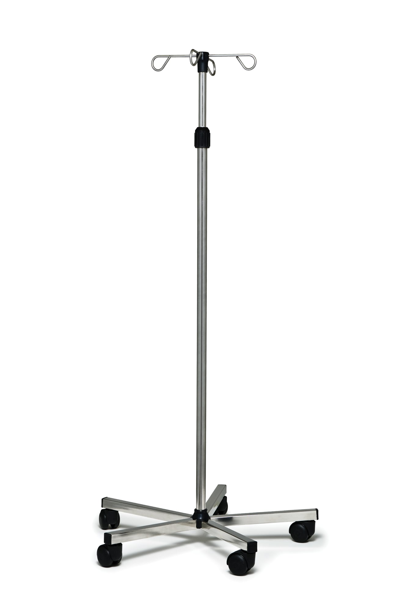 Graham Field Iv Pole Stainless Steel 4HOOK Lumex medical supply view 2