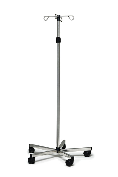 Graham Field Iv Pole Stainless Steel 4HOOK Lumex medical supply view 2