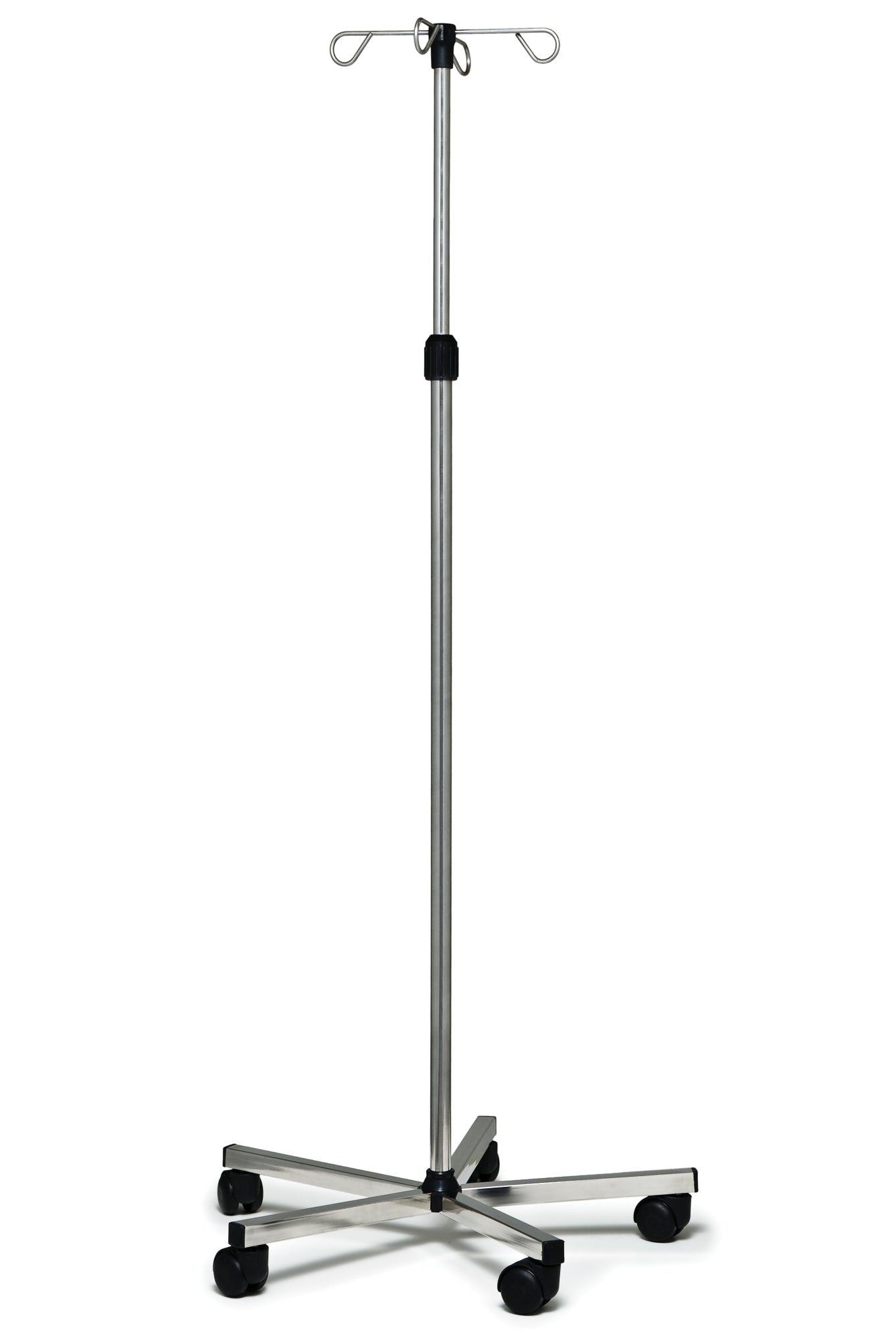 Graham Field Iv Pole Stainless Steel 4HOOK Lumex medical supply view 3