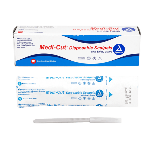 Medicut Scalpels Disposable Sterile, #10, 10/bx