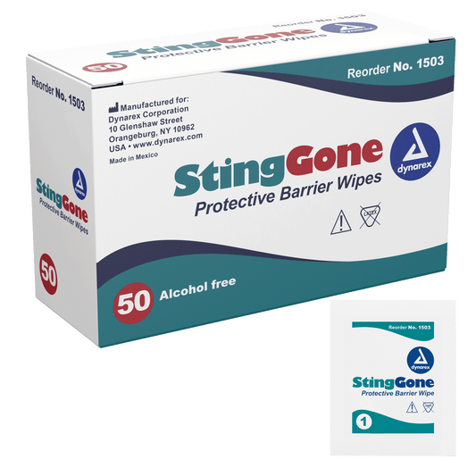 StingGone Protective Barrier Wipes, 20/50/cs