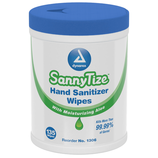 Instant Hand Sanitizer, 5.9" x 7.5" Wipes, 12/135/cs