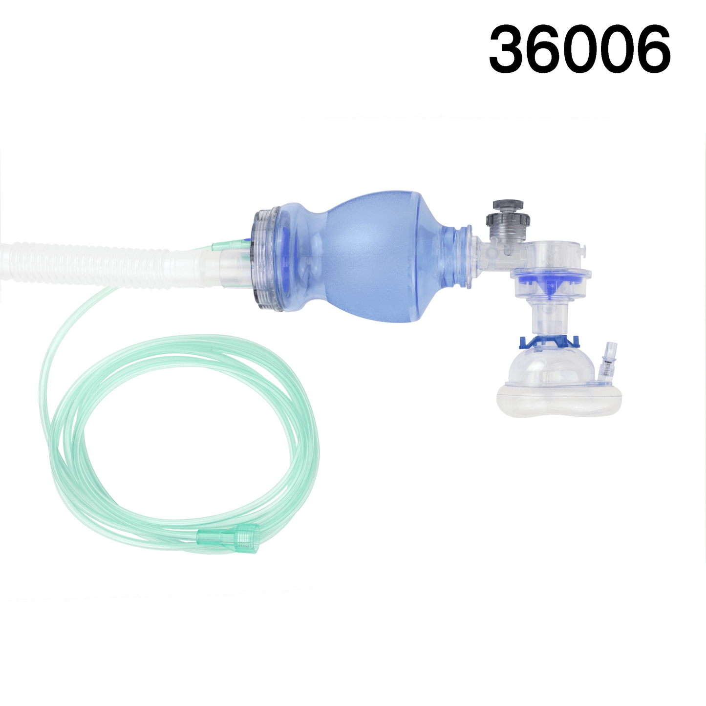 Manual Pulmonary Resusitator (MPR), Mask, Reservoir Tubing,, Infant, 6/cs