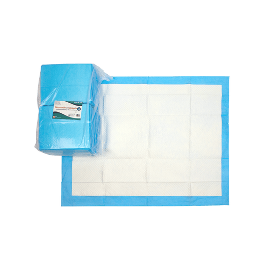 Disposable Underpads w/ Polymer, 30" x 36" (90g), Case (1348)