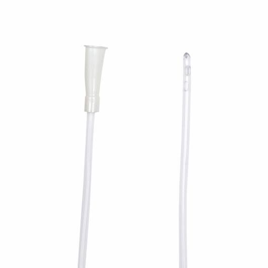 Intermittent Catheter (Male) - Sterile, 12 Fr, White, 50/cs