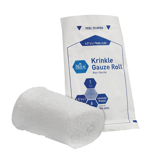 Shield Line Krinkle Gauze Roll - N/s - 100/cs. medical supply
