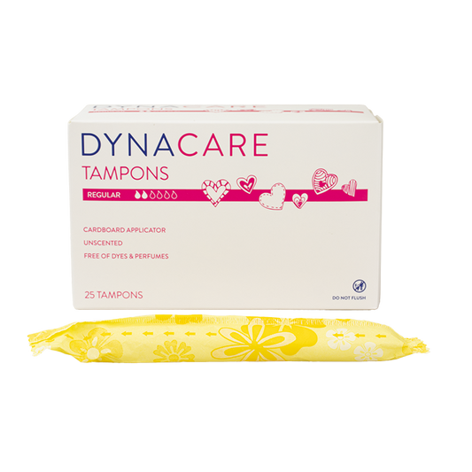 Regular Tampons Cardboard Applicator, 6-9gr absorbency, 9/25/cs