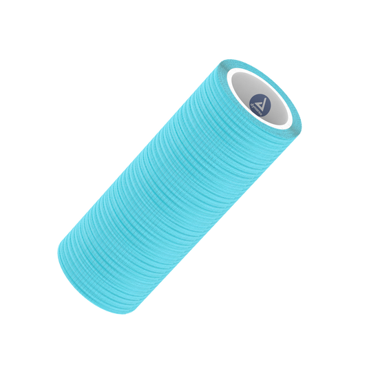 Sensi Wrap, Self-Adherent, 4" x 5 yd Light Blue, 18/cs