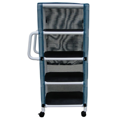 Graham Field Linen Cart Pvc Small 4 Shelf Lumex medical supply