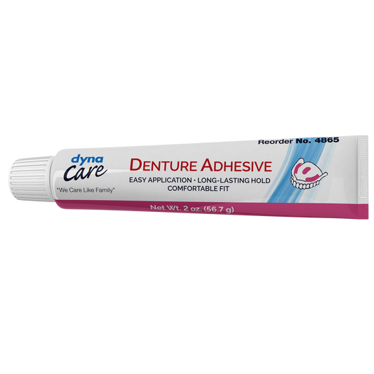 Denture Adhesive, 2 oz. Tube, Case (4865)