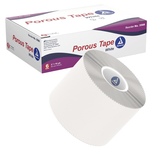 Porous Tape, 2" x 10 yd, 12/6/cs