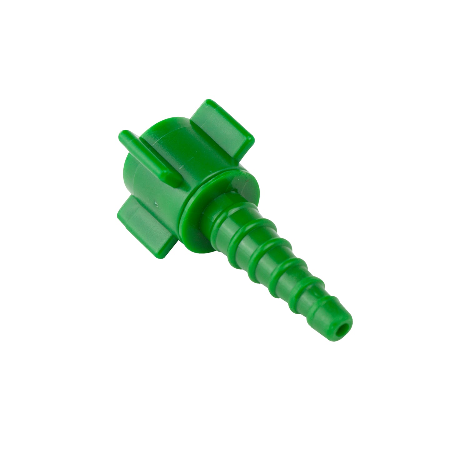 Oxygen Tubing Nut Nipple Swivel Adaptor, 10/50cs