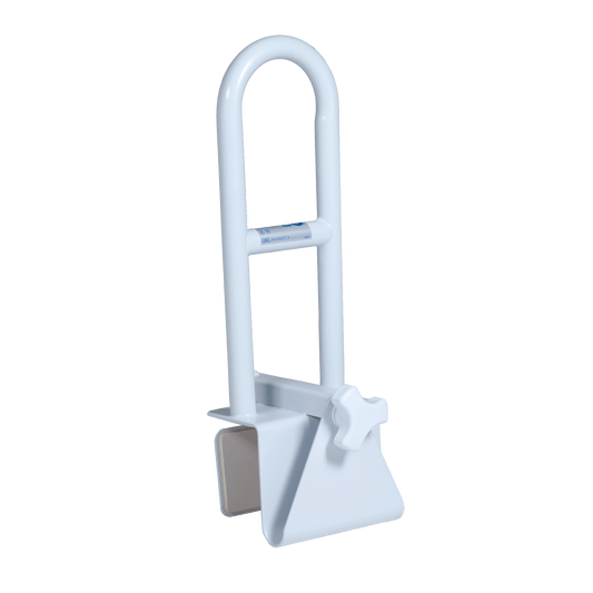 Tub Rail - Adjustable Height Clamp-On, White, 1pc/bx