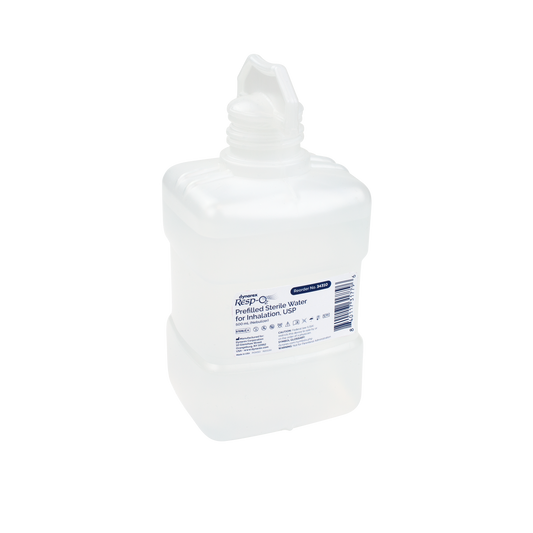 Prefilled Sterile Water For Inhalation USP, 500 mL, 12/cs