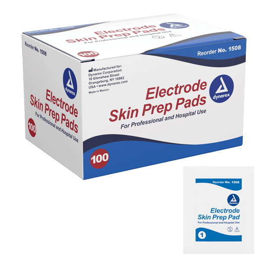 Electrode Skin Prep Pad, 10/100/cs
