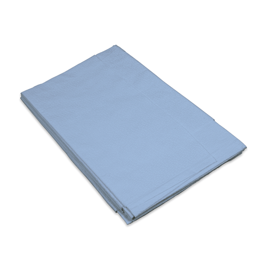 Drape Sheets, 40" x 48", 2 Ply, Blue, Case (8122)