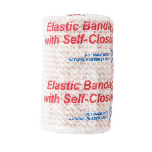 Elastic Bandage w/ Self-Closure, 3" x 5 yd, 5/10/cs