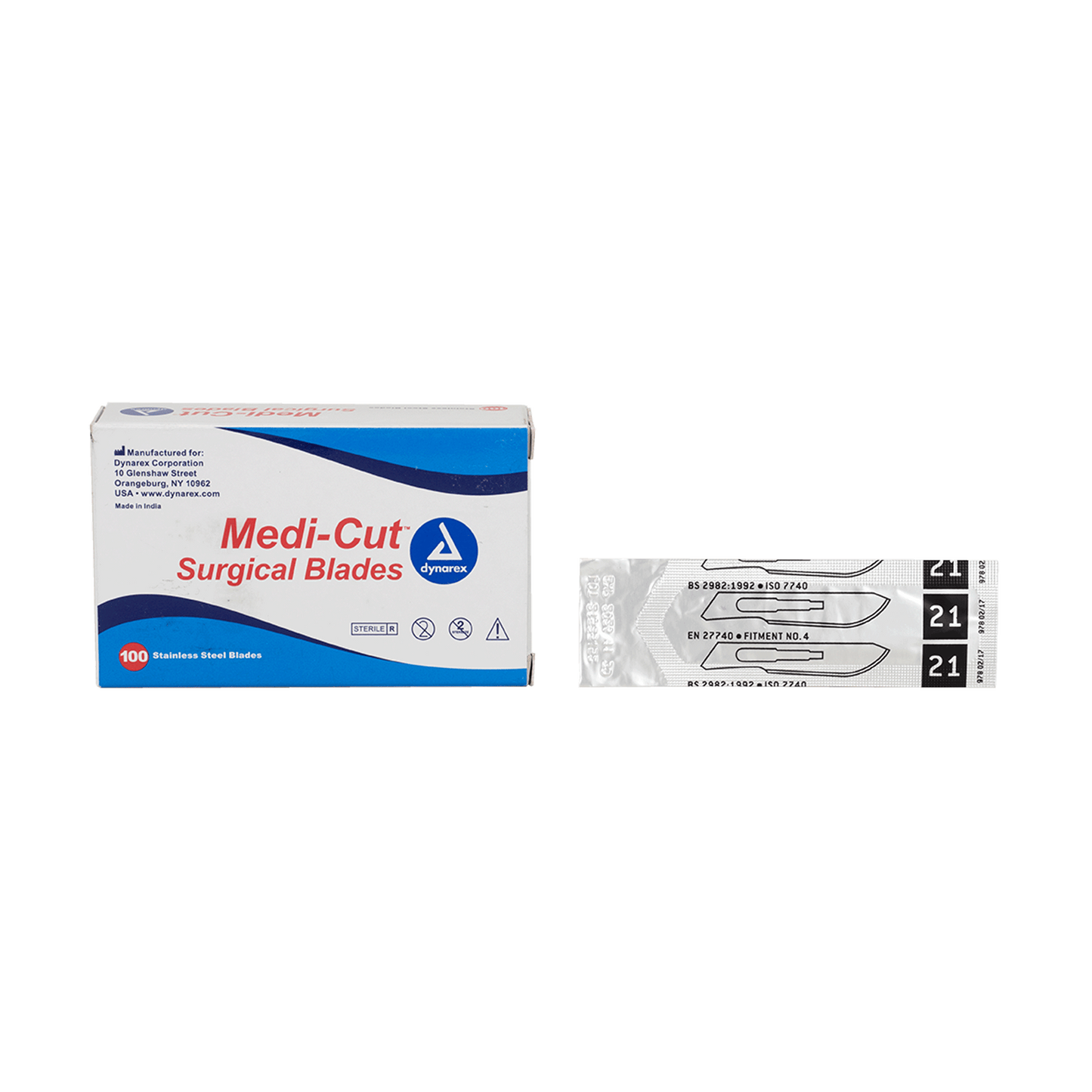 Medicut Blades, #21, 100/bx