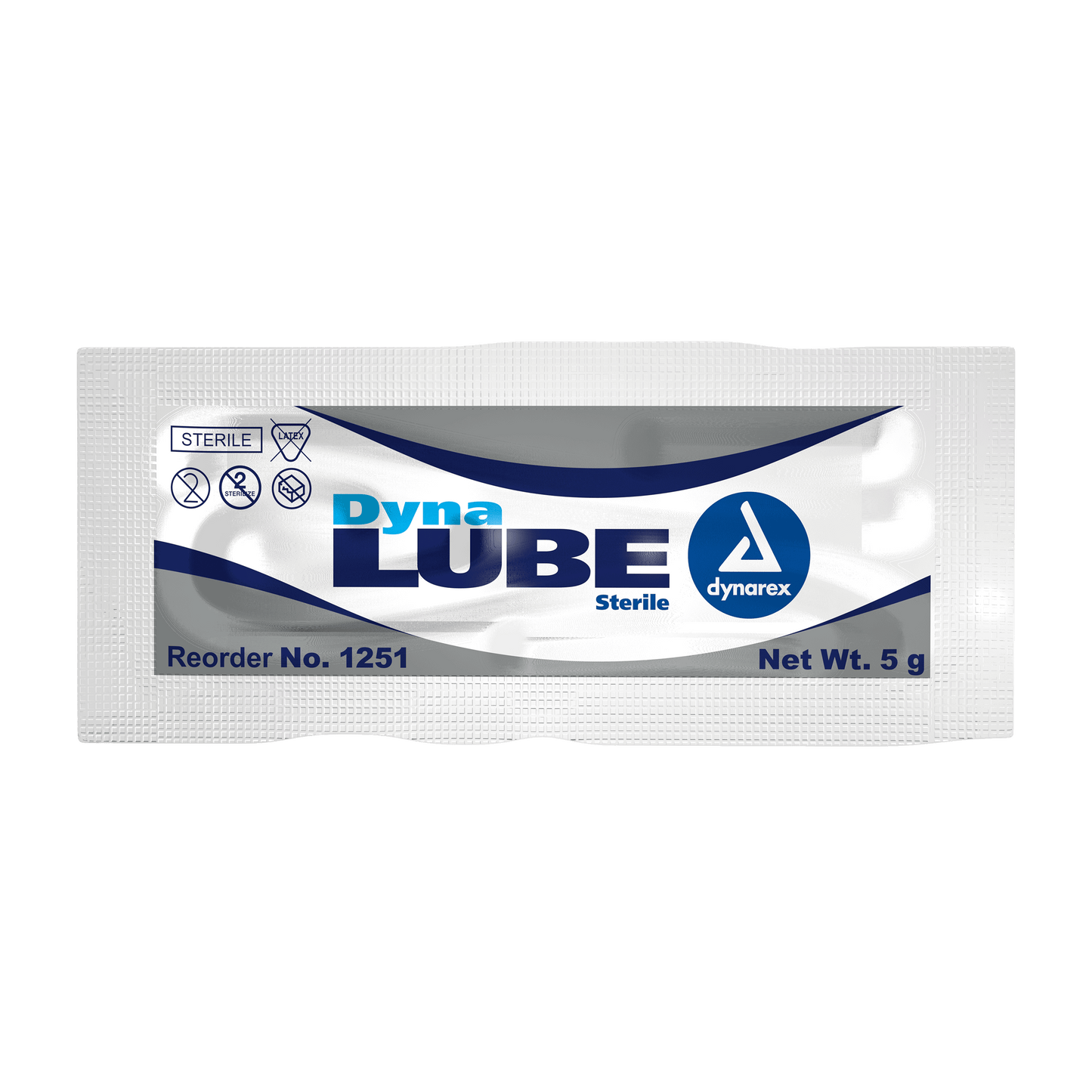 DynaLube Lubricating Jelly - Sterile, 5 g Packet, 12/72/cs