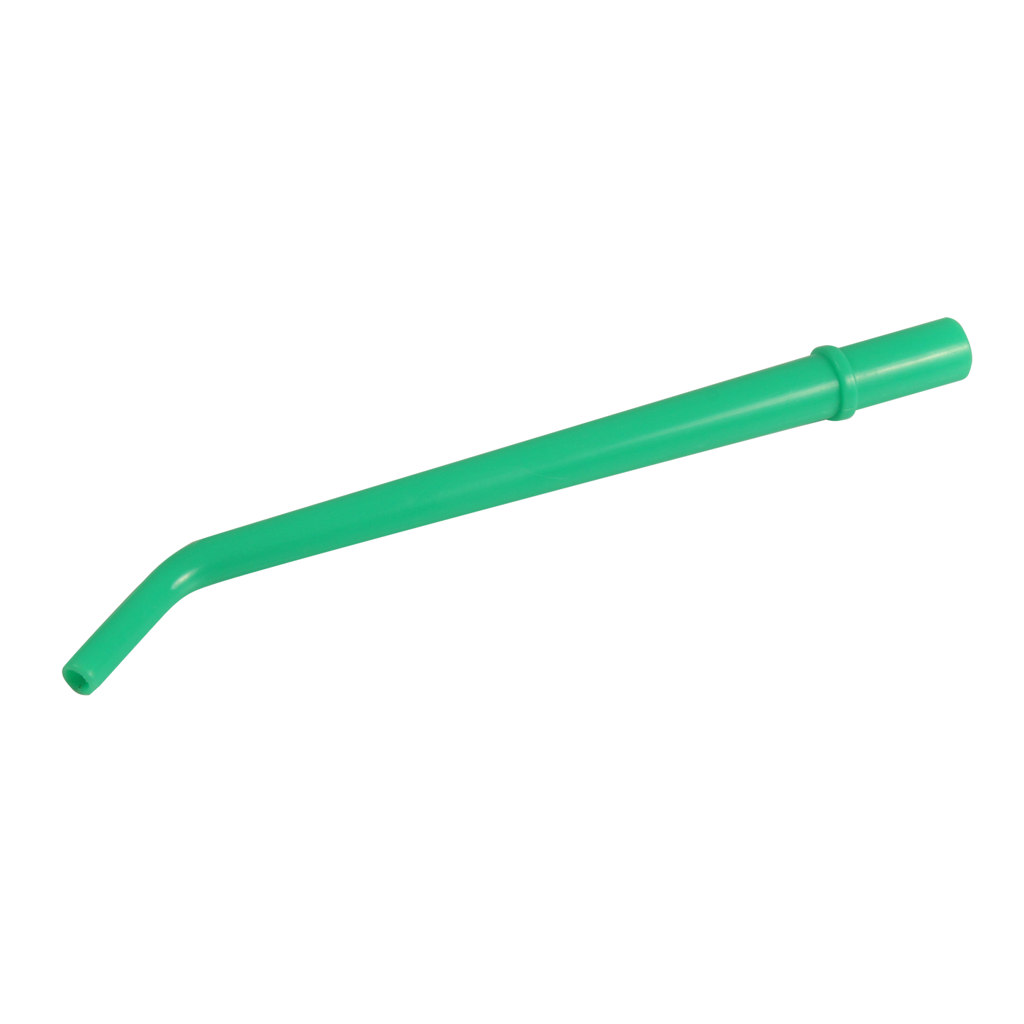 Surgical Aspirator Tip, 1/4", Green, 100/25/cs