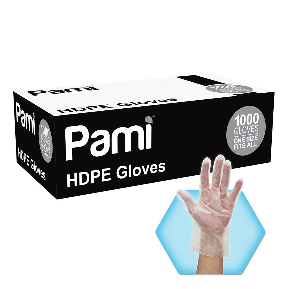 Shield Line Pami Plastic Glove - One Size Fits All - 20/500/cs. medical supply