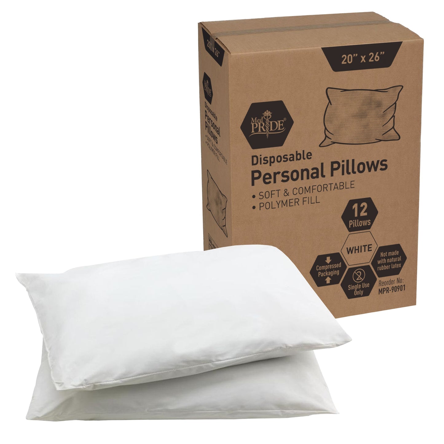 Shield Line Personal Pillow - Single Use - 2/6/cs medical supply