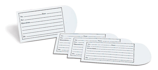Graham Field Printed Pill Envelope, 1000/BX Grafco, 3.5" x 2.5" medical supply