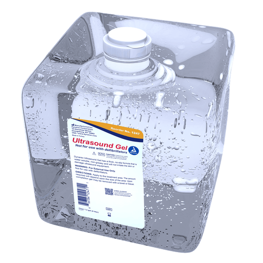 Ultrasound Gel, 1.3 gal., Clear, 4/cs