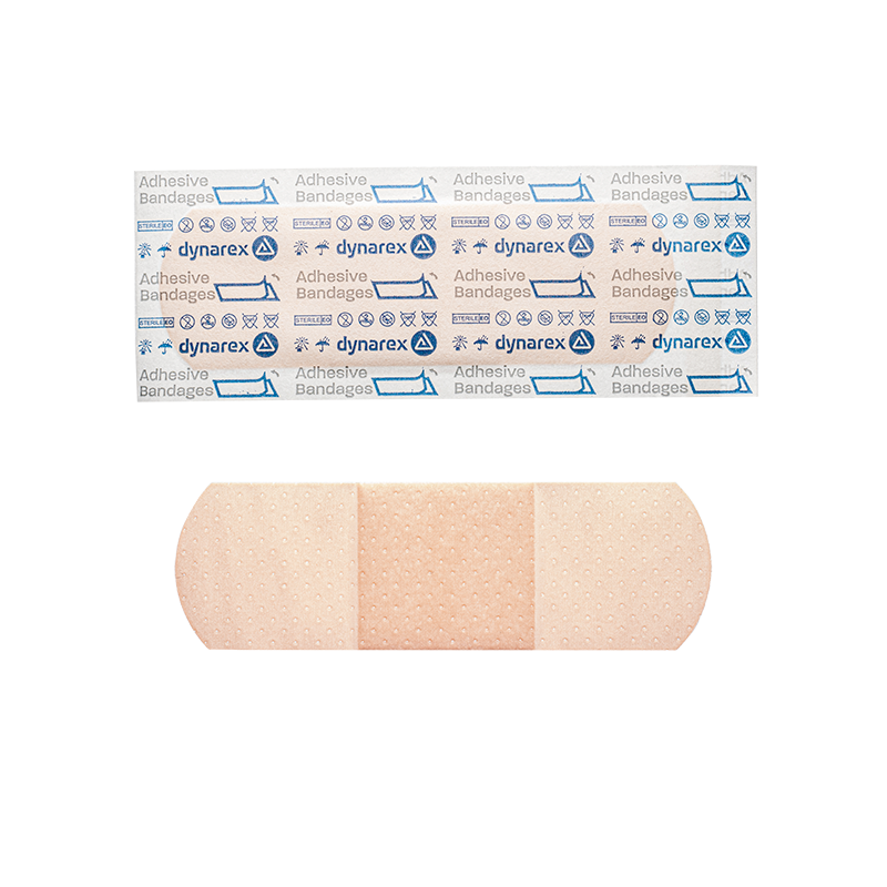 Sheer Plastic Adhesive Bandages - Sterile, 1" x 3", 5000/cs