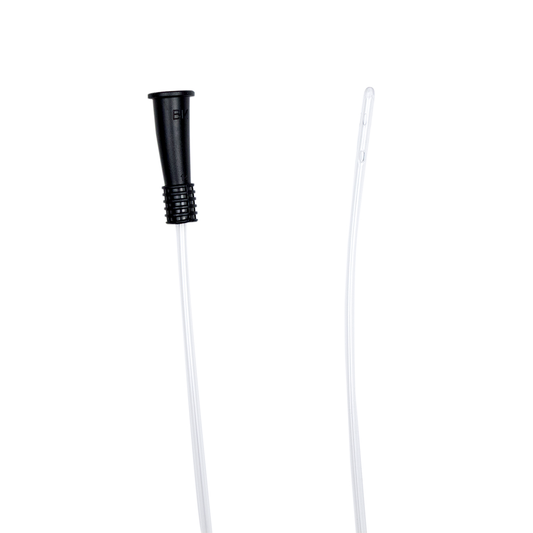 Intermittent Catheter (Male) - Sterile, 10 Fr, Black, 50/cs