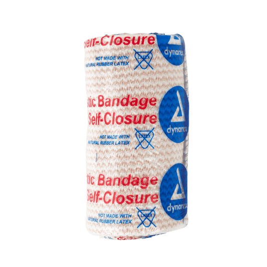 Elastic Bandage w/ Self-Closure, 4" x 5 yd, 5/10/cs