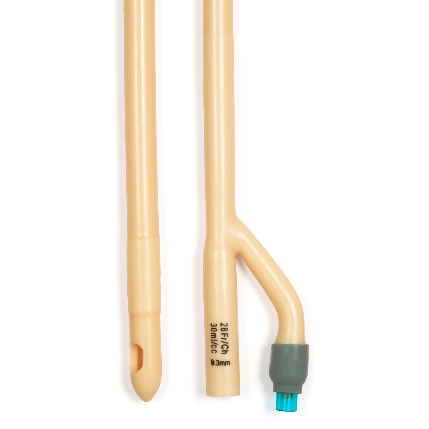 Foley Catheters, 28 Fr, 30 cc, 10/cs