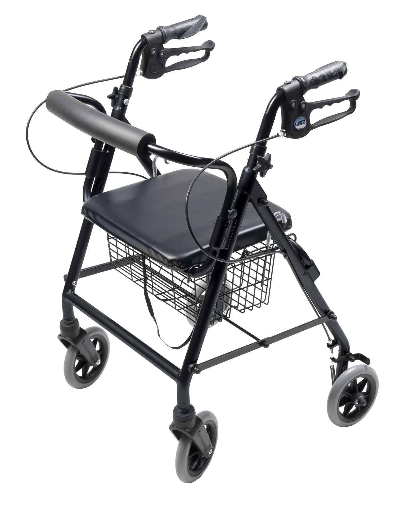 Graham Field Rollator Alum Hemi Black Walkabout Hemi, Lumex medical supply view 2