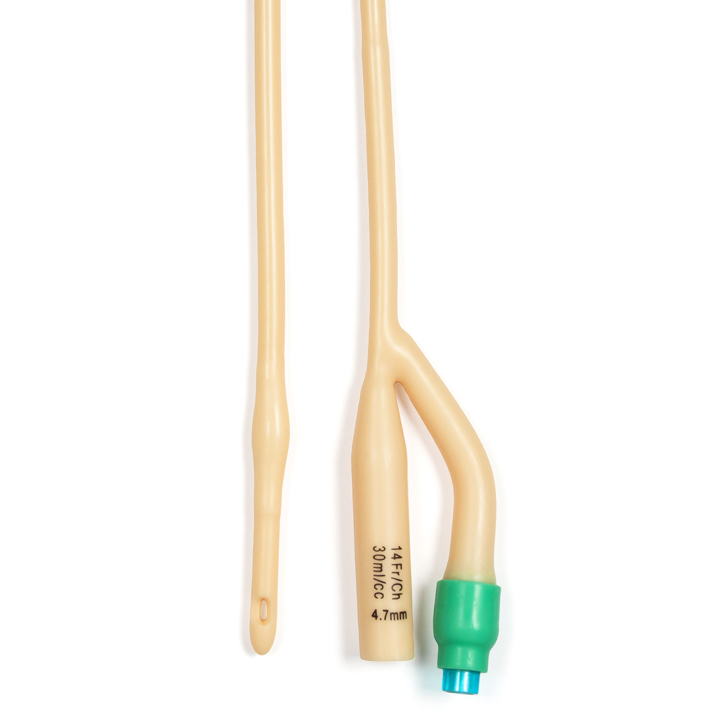 Foley Catheters, 14 Fr, 30 cc, 10/cs