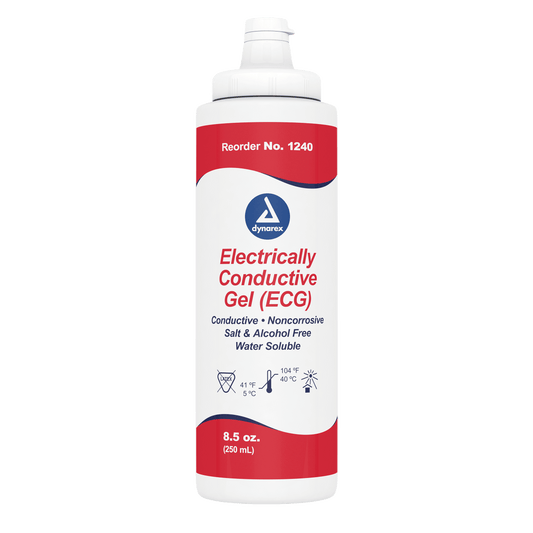 Electrically Conductive Gel (ECG), 8.5 oz. Bottle, 12/cs