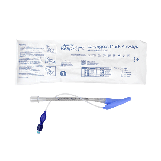 LMA (Laryngeal Mask Airway) - Silicone, Reinforced, 2.5 mm, 5/cs