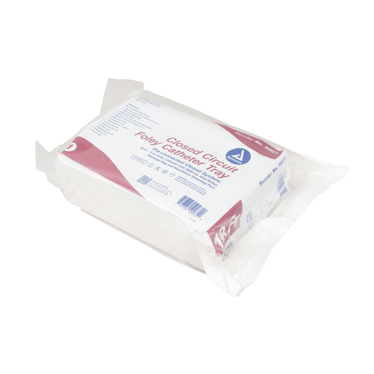 Closed Circuit / Closed System Foley Catheter Tray, 18 Fr, Case (5007)