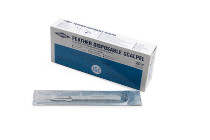 Graham Field Scalpels Feather #15 20/BX Feather medical supply view 3