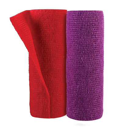 Shield Line Self-adherent Wrap, 6" x 5 Yds. - Rainbow - (2/colors) - 12/cs. medical supply view 2