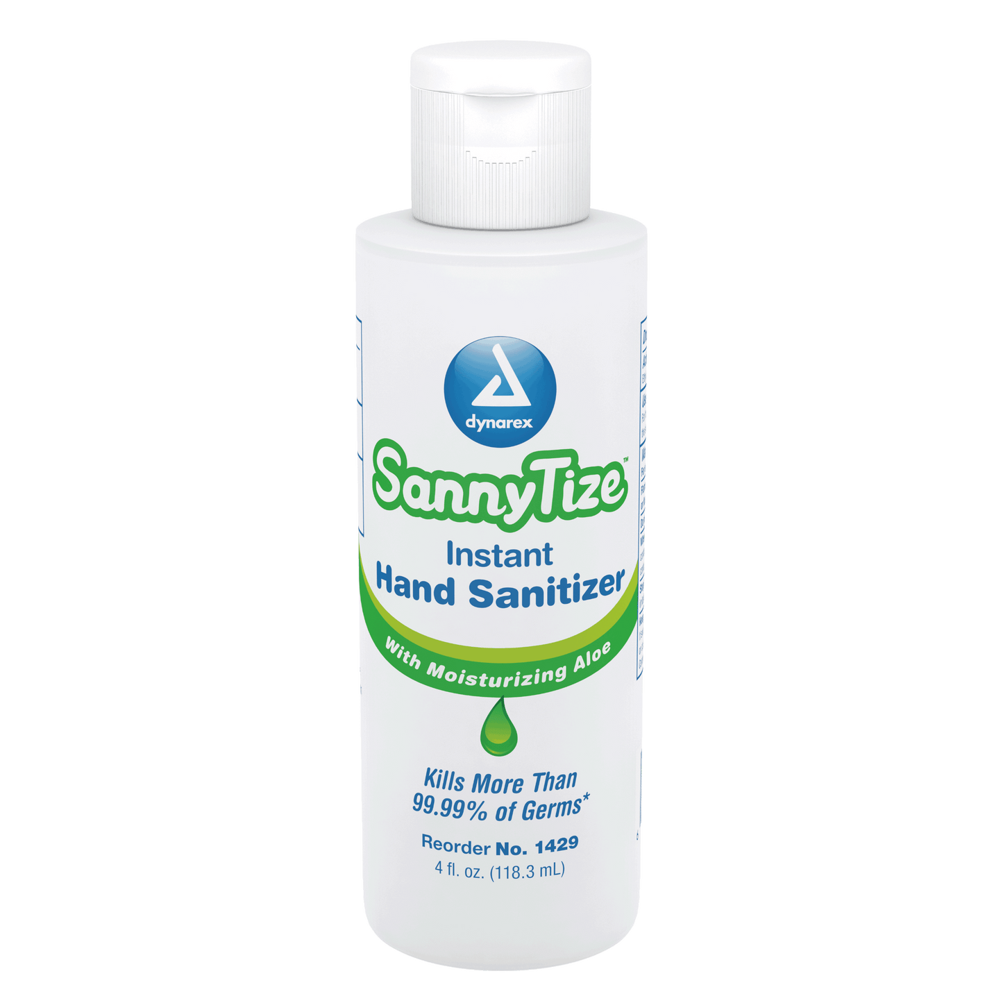 Instant Hand Sanitizer, 4 oz. Round Bottle, 4/24/cs