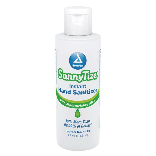 Instant Hand Sanitizer, 4 oz. Round Bottle, 4/24/cs